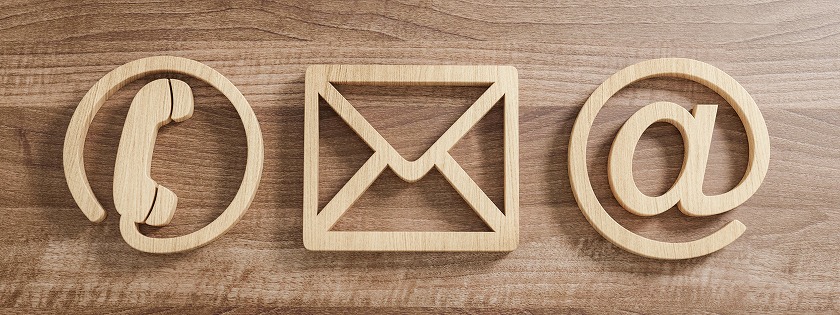 お問い合わせ木目